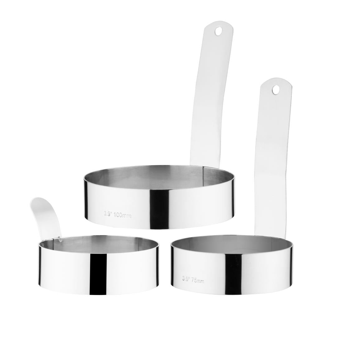 Vogue Stainless Steel Egg Ring 75mm