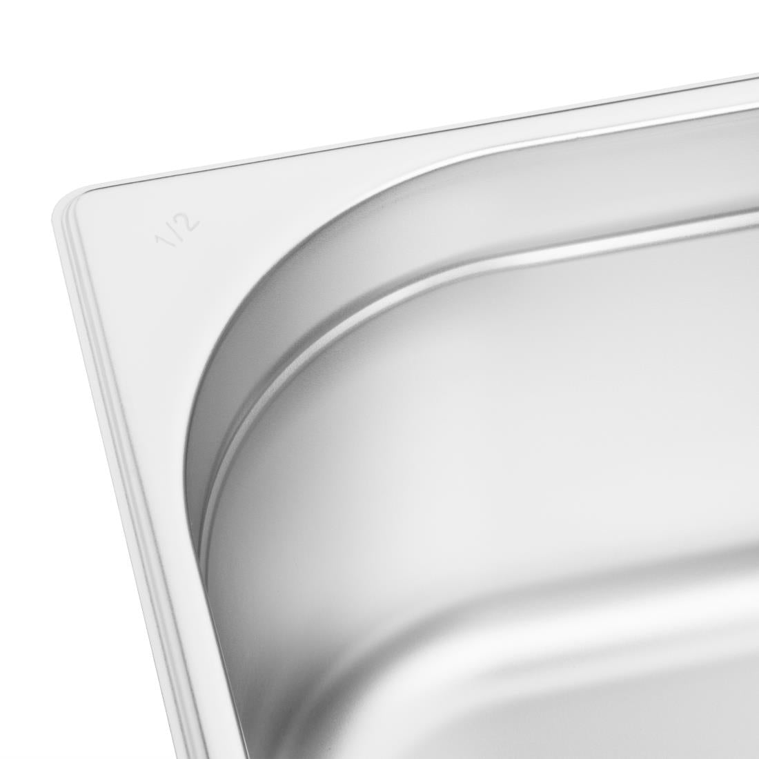 Vogue Stainless Steel 1/2 Gastronorm Tray 150mm