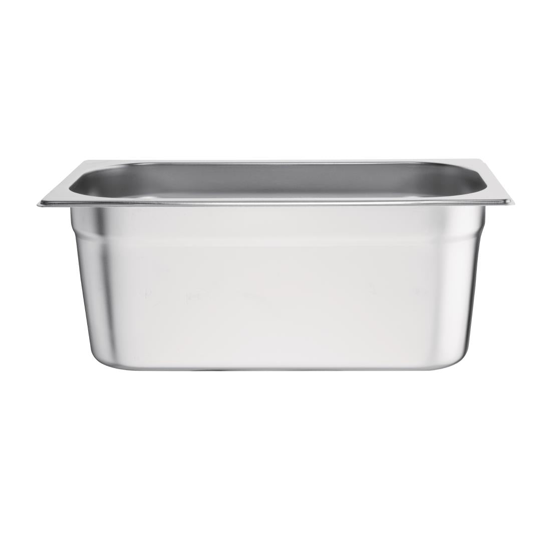 Vogue Stainless Steel 1/3 Gastronorm Tray 100mm