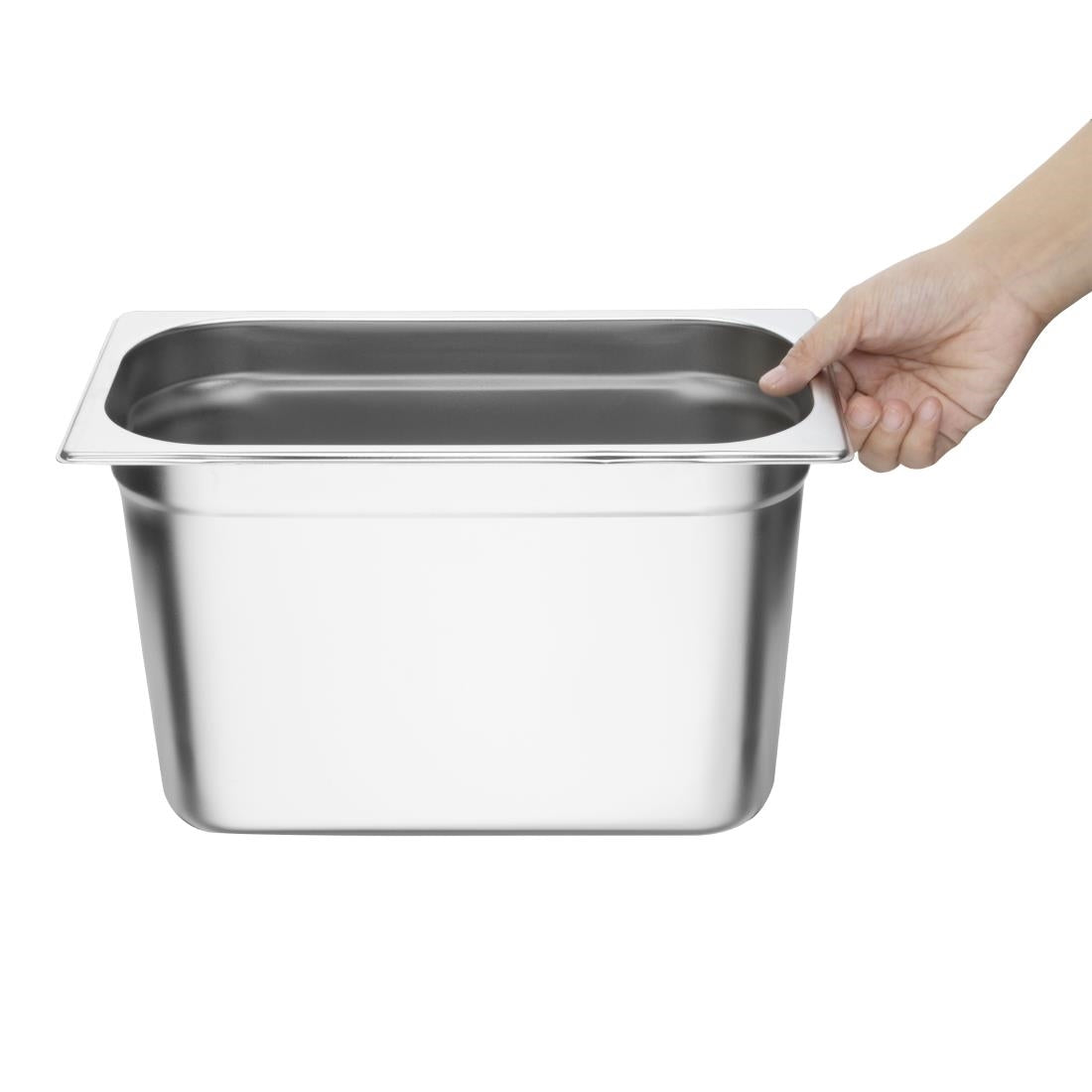 Vogue Stainless Steel 1/3 Gastronorm Tray 200mm