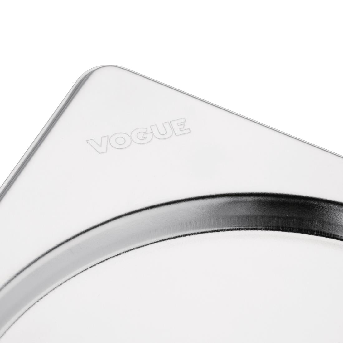 Vogue Stainless Steel 2/1 Gastronorm Lid