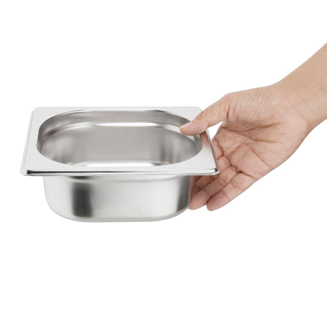 Vogue Stainless Steel 1/6 Gastronorm Tray 65mm