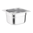 Vogue Stainless Steel 1/6 Gastronorm Tray
