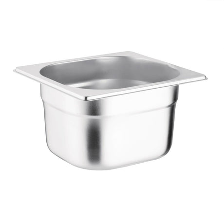 Vogue Stainless Steel 1/6 Gastronorm Tray