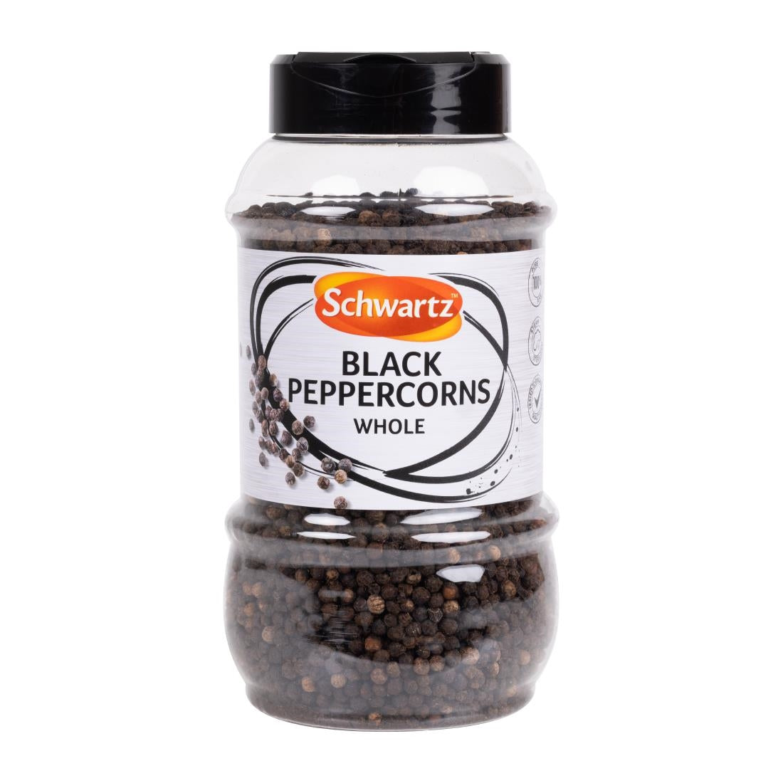 Schwartz Whole Black Peppercorns 460g