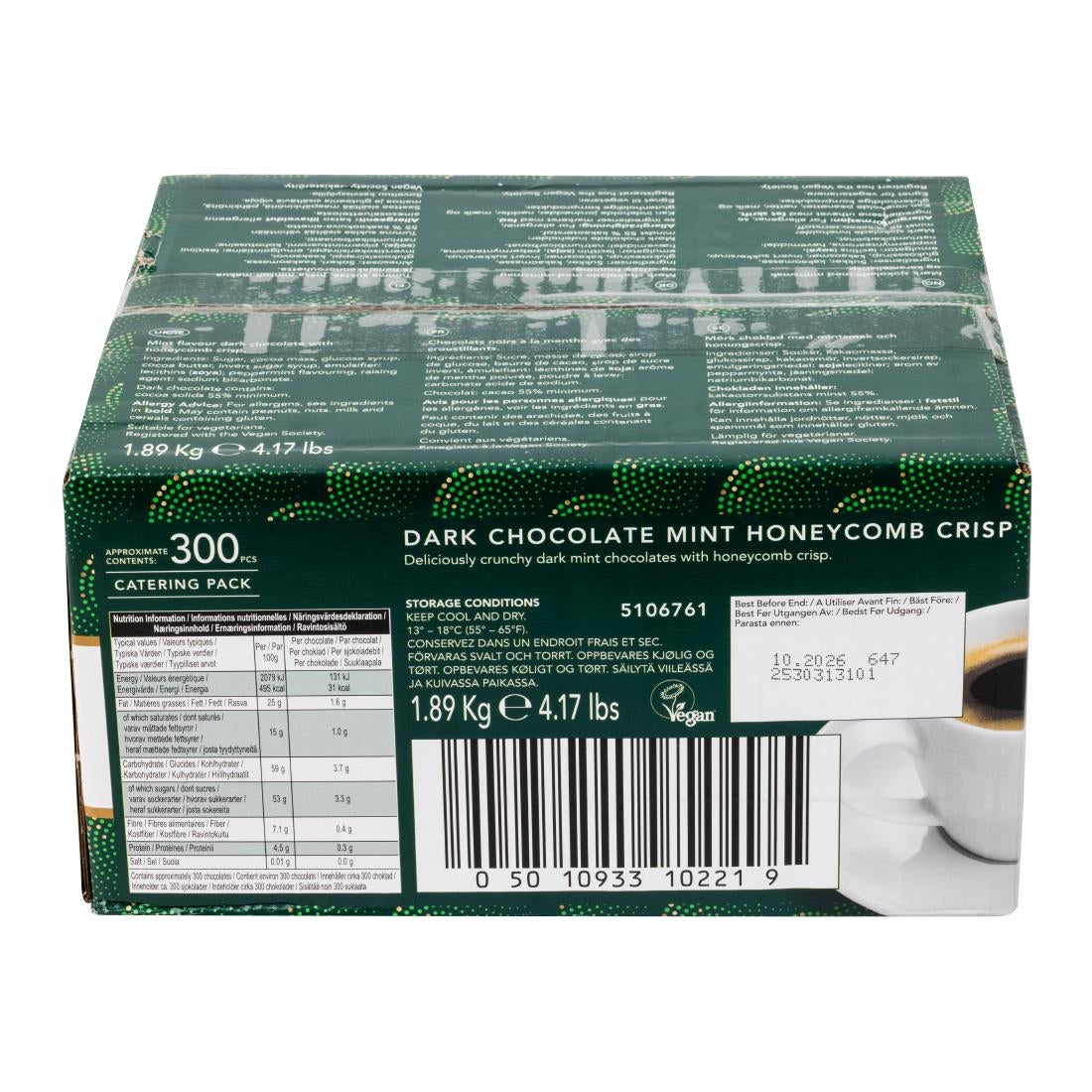 Elizabeth Shaw Dark Mint Crisp 1.89kg (300 Singles Pack)