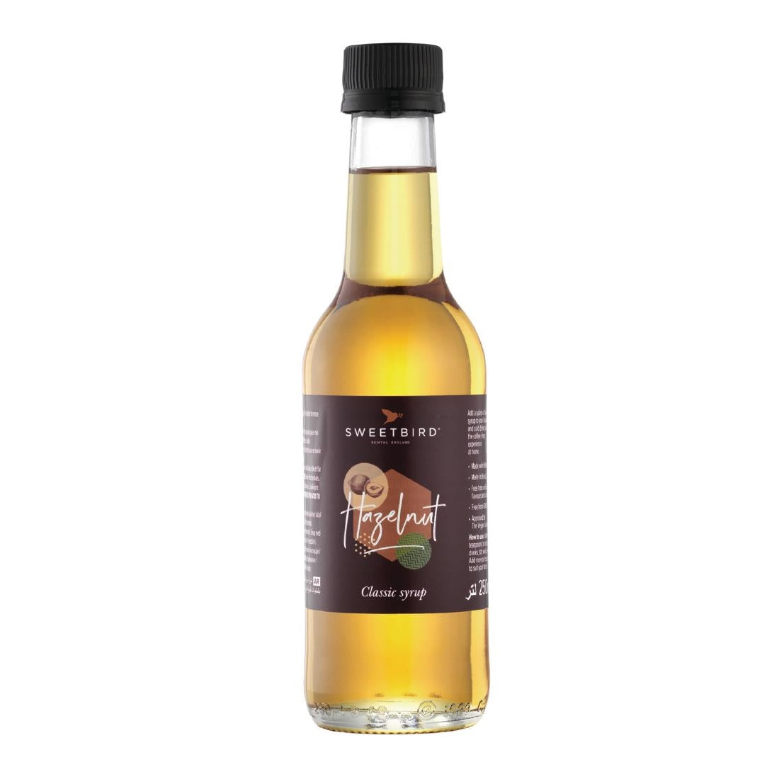 Sweetbird Hazelnut Syrup 250ml