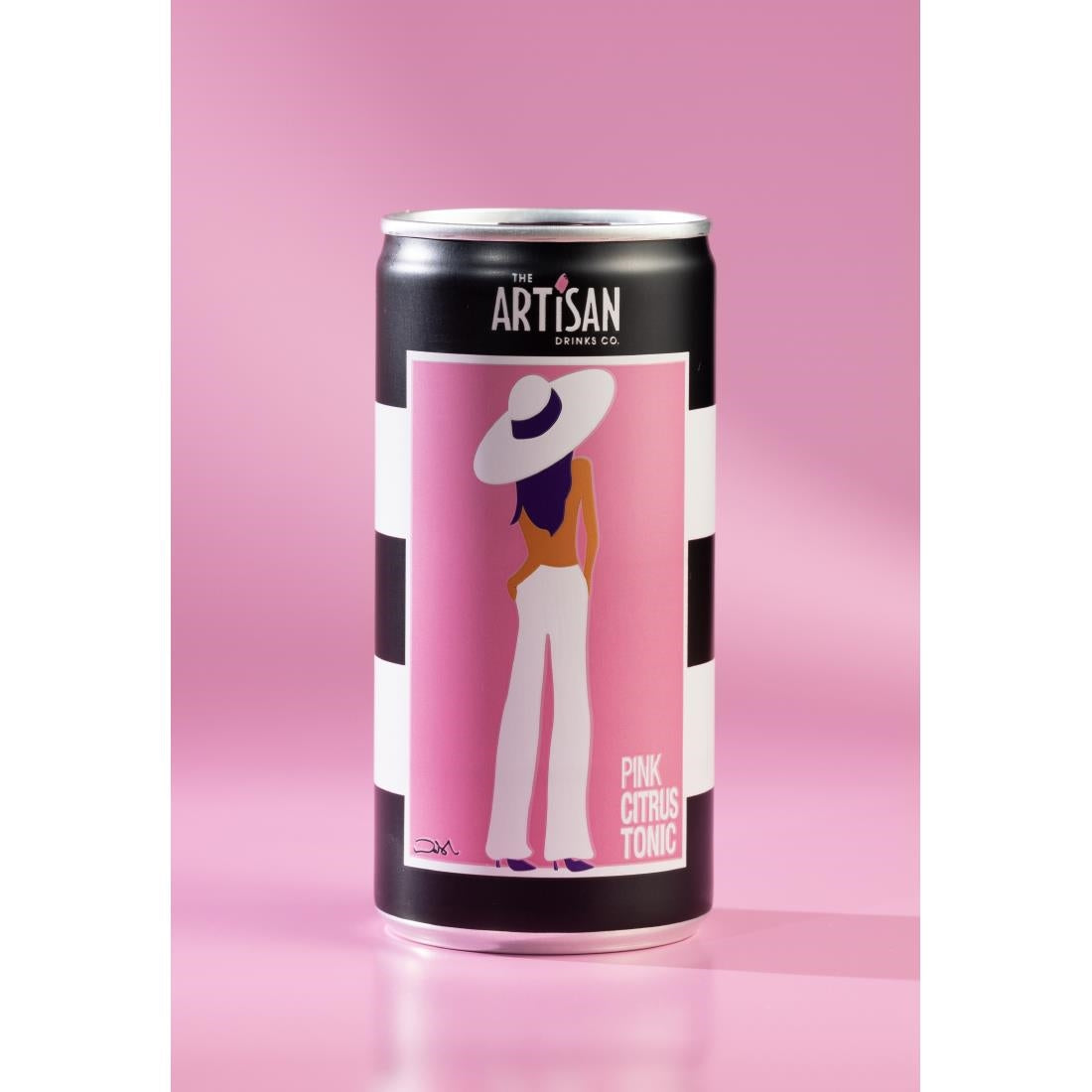 Artisan Drinks Pink Citrus Tonic Cans 200ml (24 Pack)