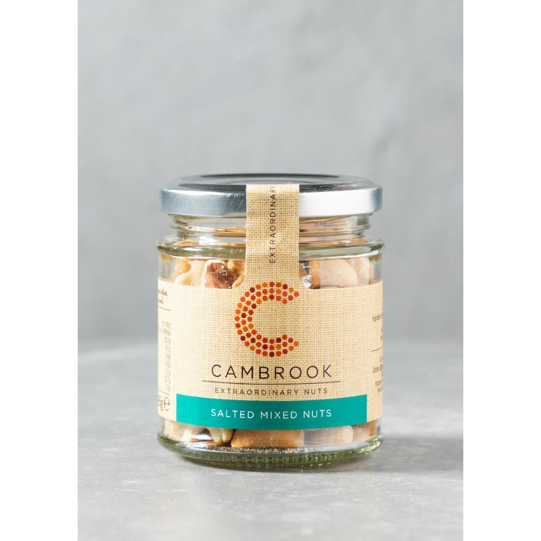 Cambrook Baked Salted Classic Mixed Nuts Glass Jar 95g (15 Pack)