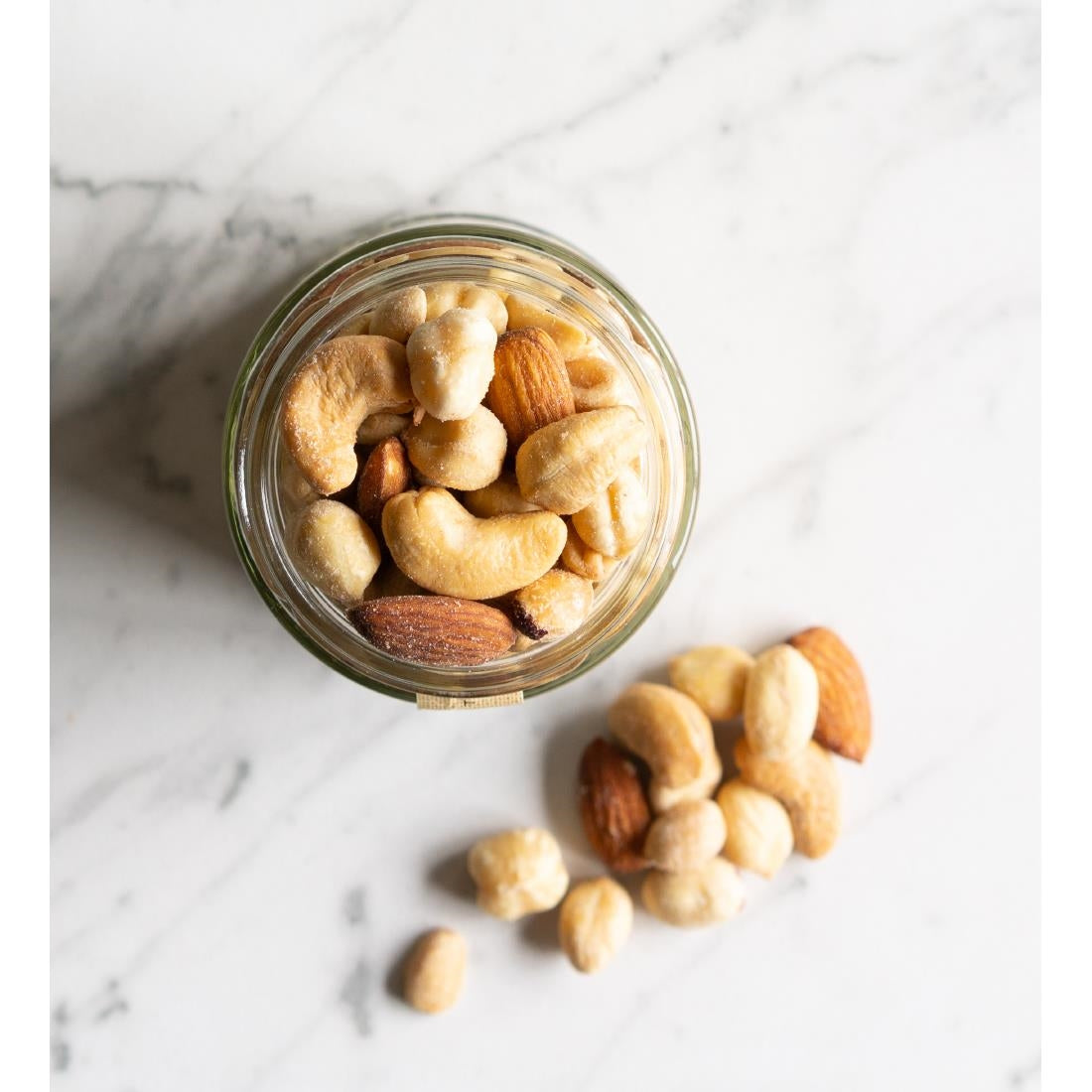 Cambrook Baked Salted Classic Mixed Nuts Glass Jar 95g (15 Pack)