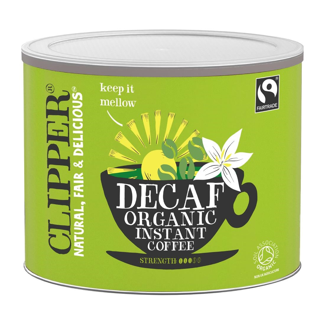 Clipper Fairtrade Organic Decaf Coffee 500g
