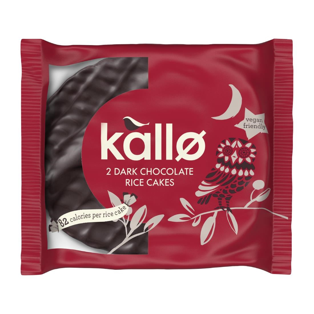 Kallo Dark Chocolate Topped Rice Cakes (30 Pack)