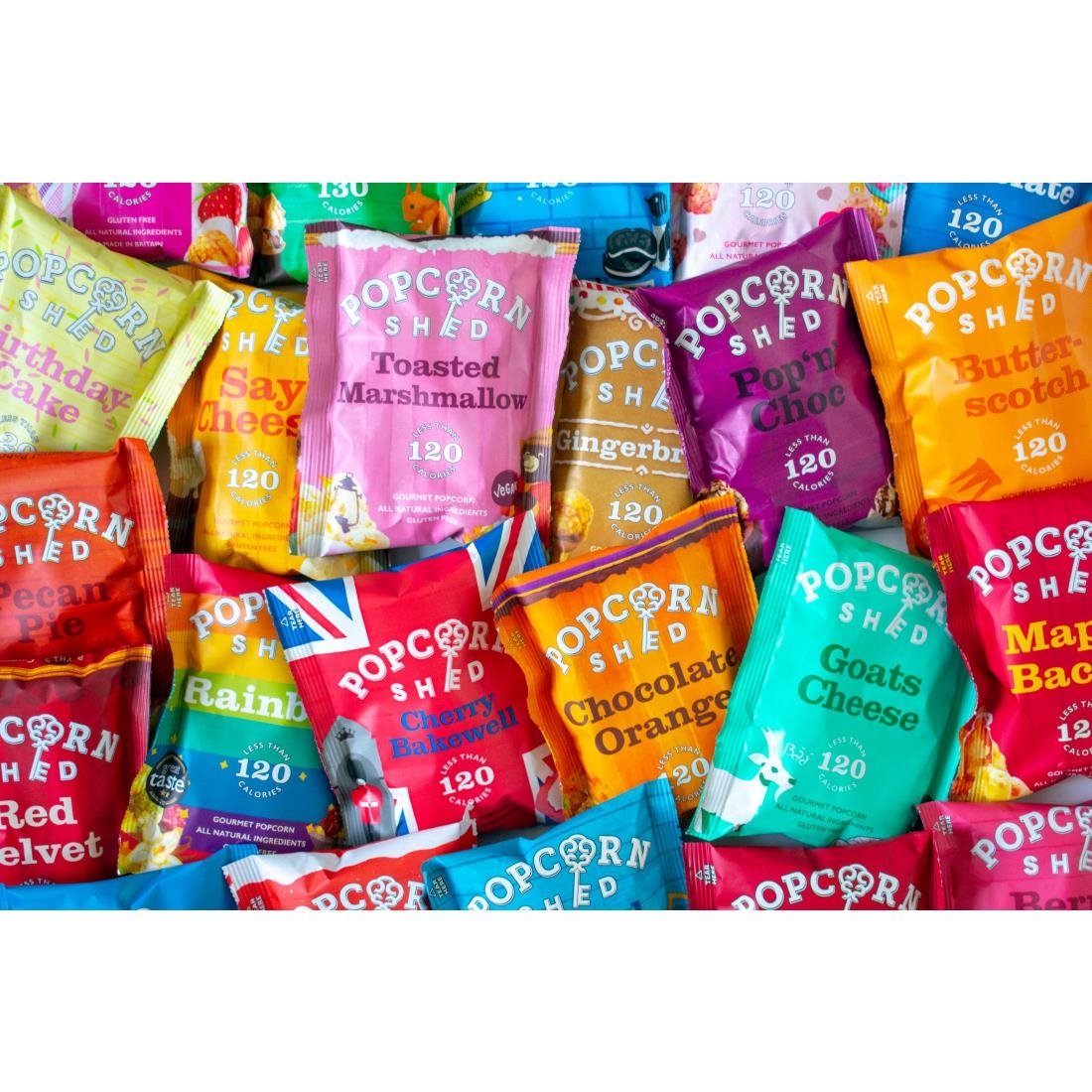 Popcorn Shed Birthday Cake Popcorn Snack Pack 24g (16 Pack)