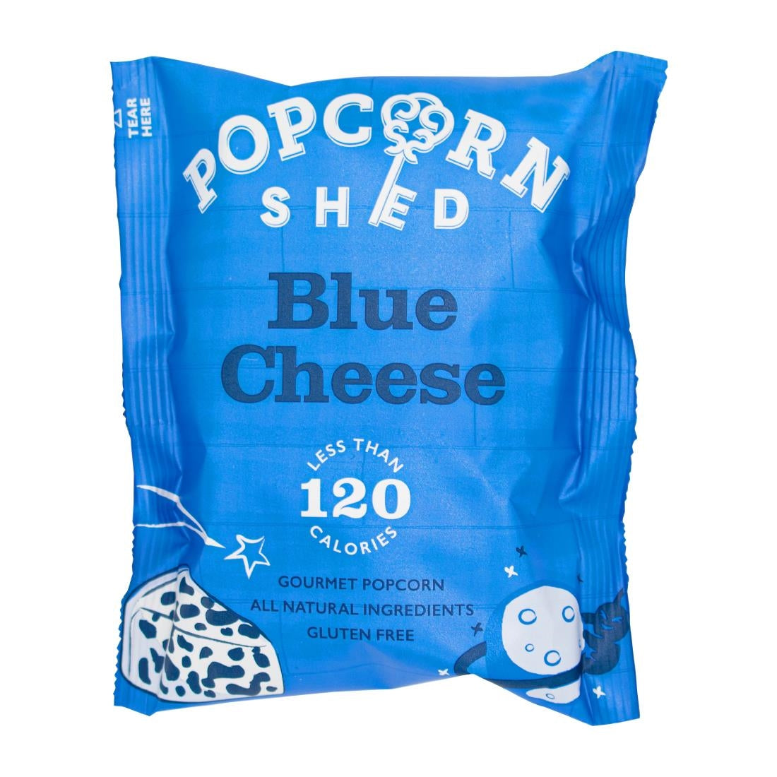 Popcorn Shed Blue Cheese Popcorn Snack Pack 16g (16 Pack)