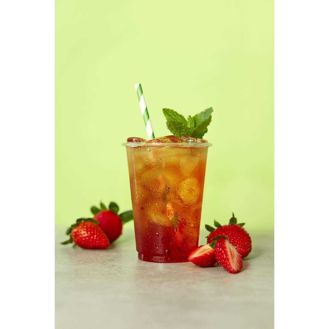 Simply Strawberry & Jasmine Iced Green Tea 1Ltr