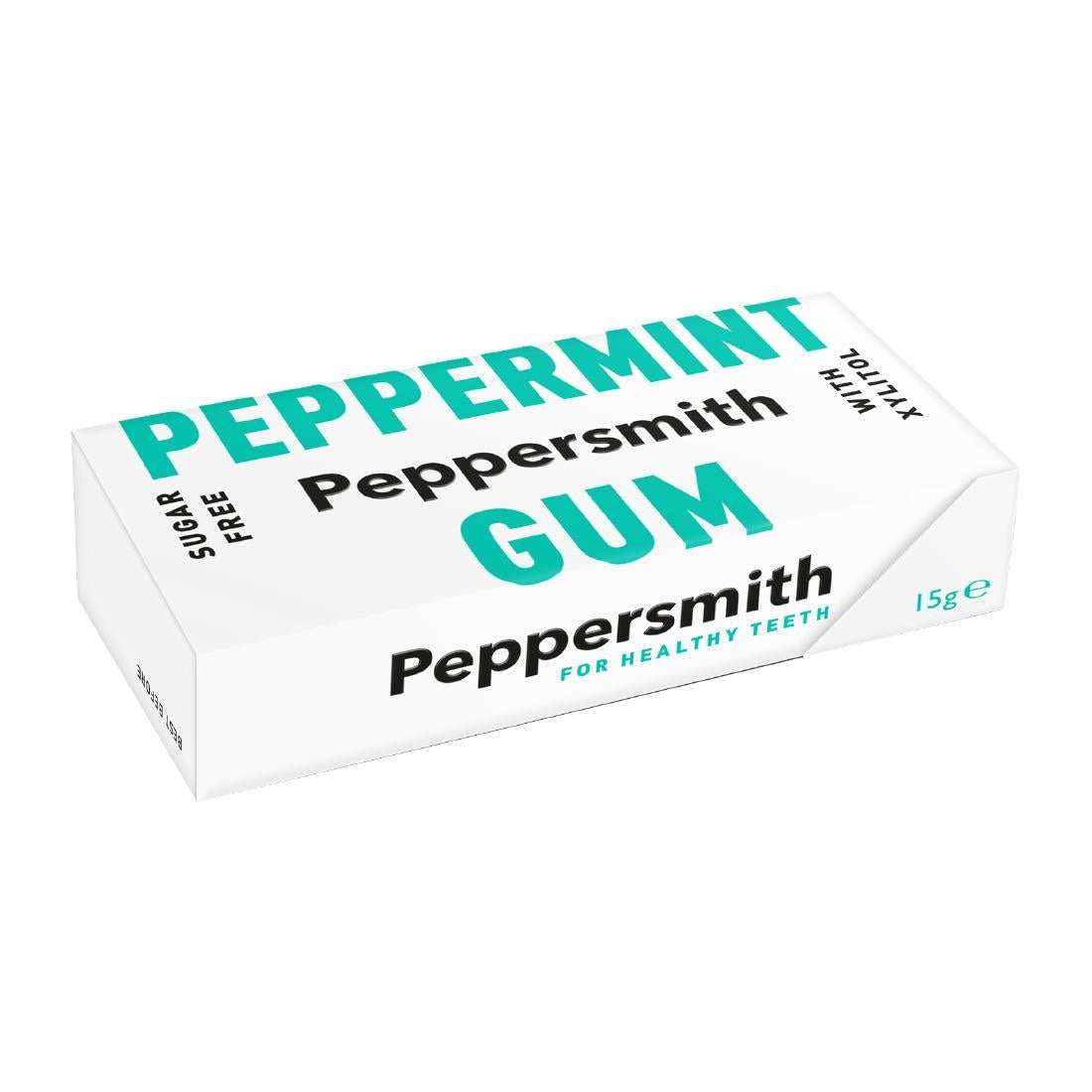 Peppersmith Gum - Peppermint 15g (12 Pack)