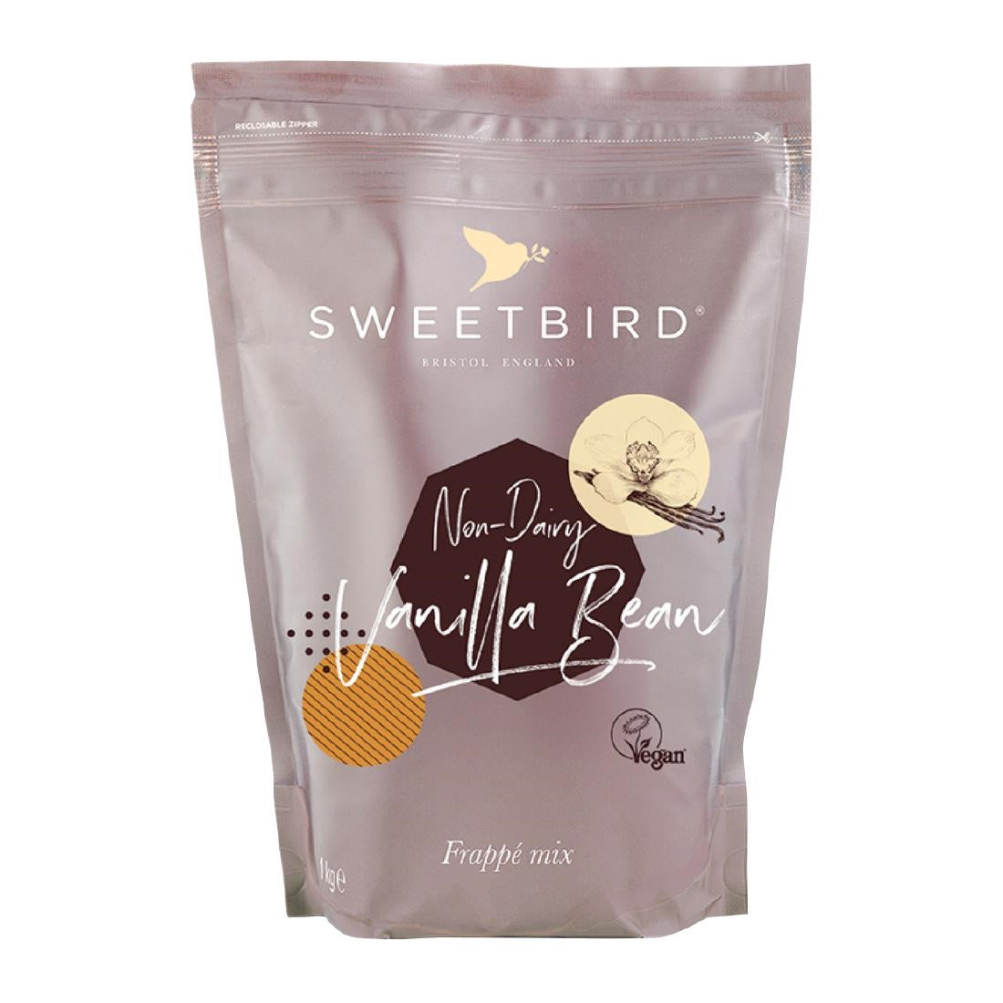 Sweetbird Vanilla Bean Frappé Pouch (Vegan) - 1kg