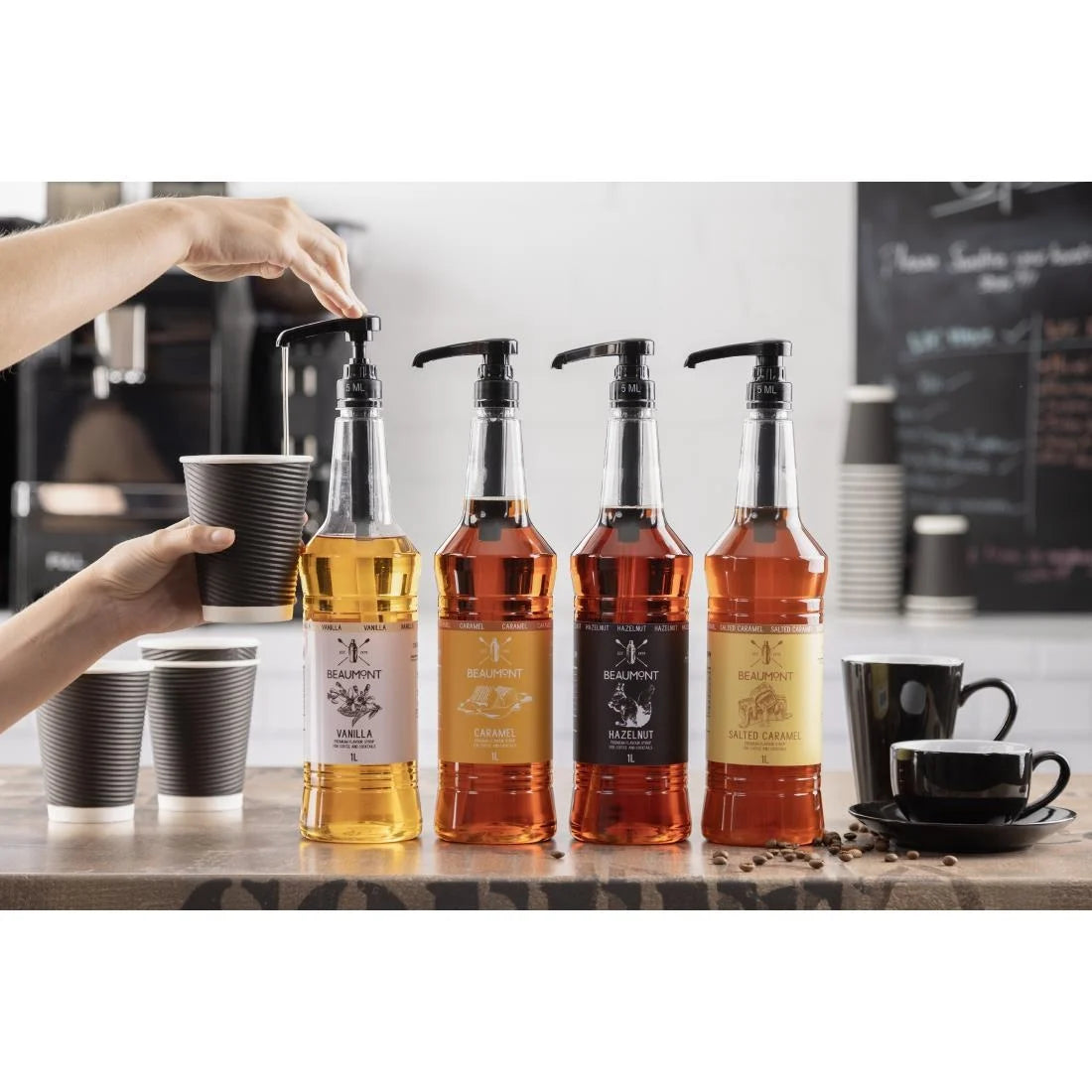 Beaumont Salted Caramel Syrup 1Ltr