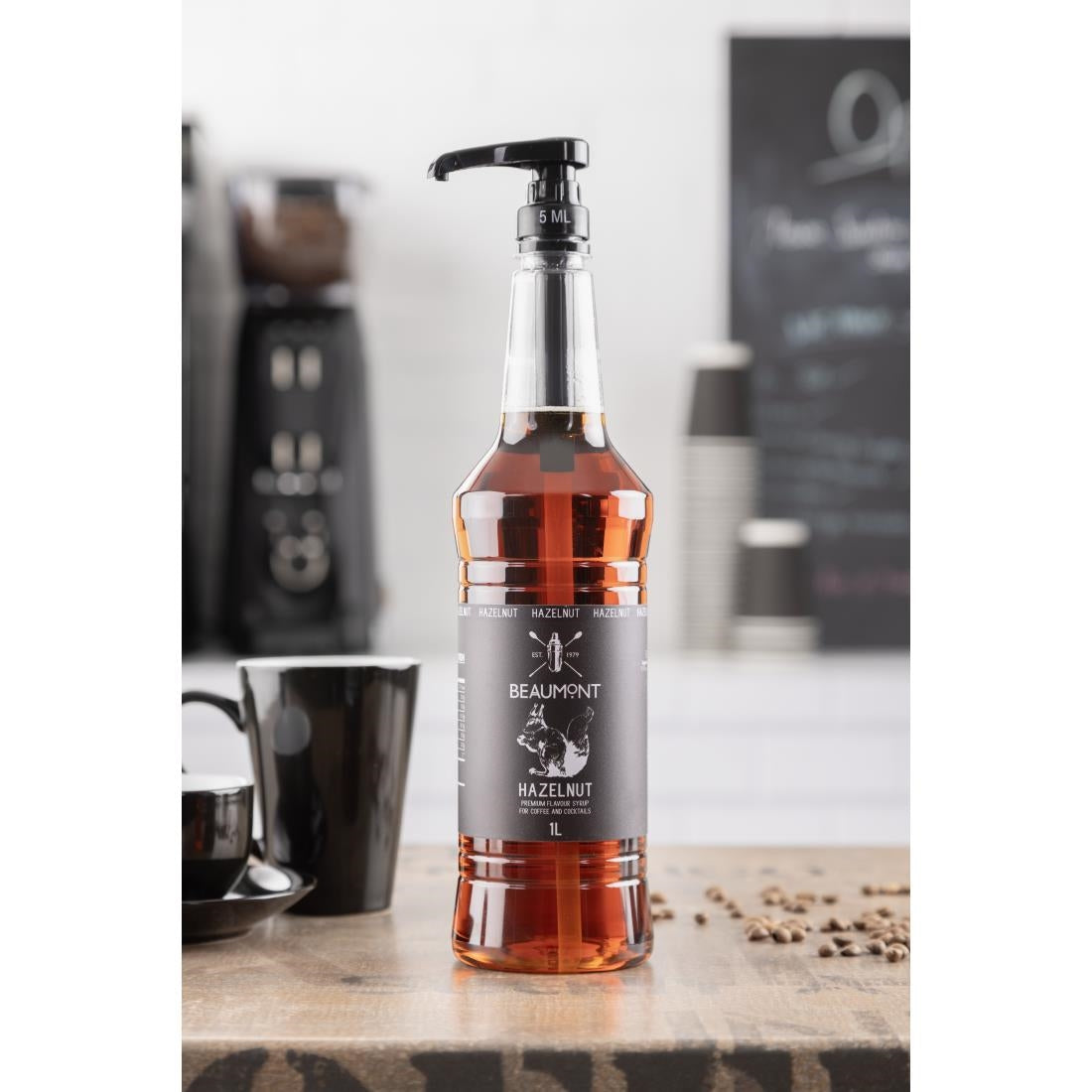 Beaumont Hazelnut Syrup 1Ltr