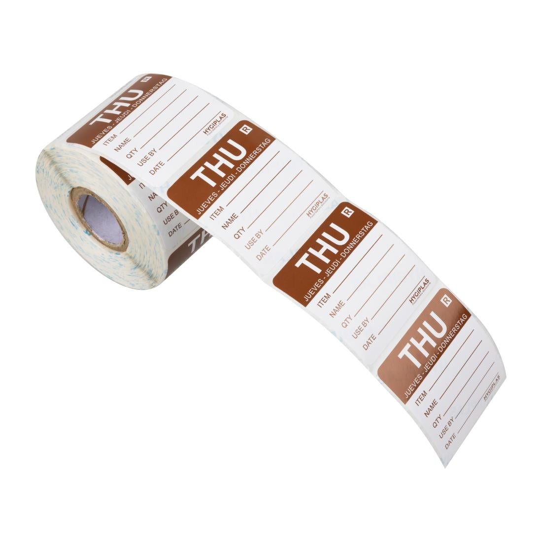 Hygiplas Removable Day of the Week Labels Thursday (500 Pack)