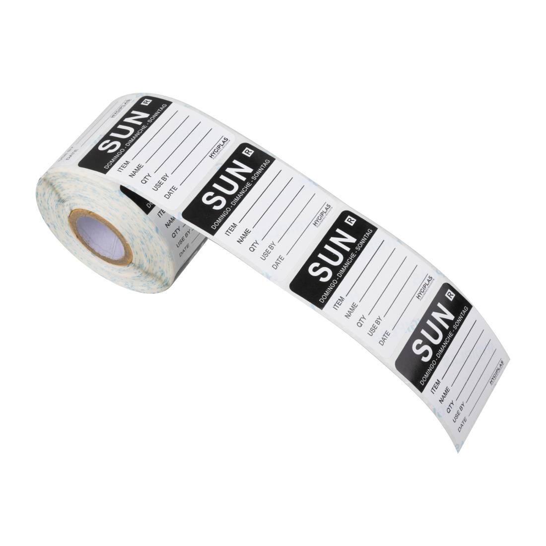 Hygiplas Removable Day of the Week Label Sunday (500 Pack)