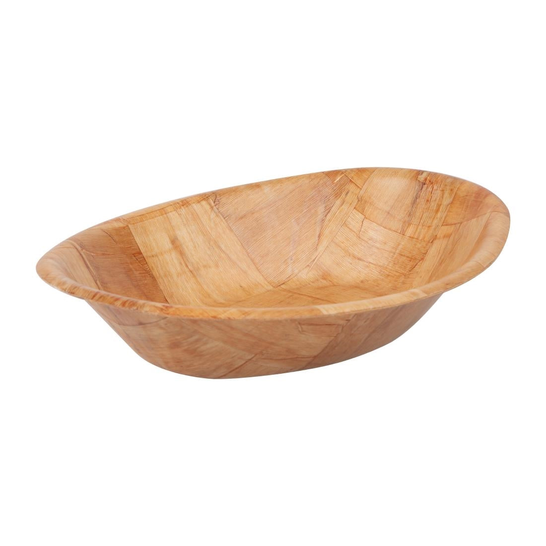 Olympia Large Oval Wooden Bowl For Bread or Fruit