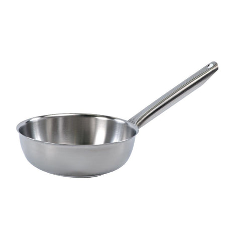 Matfer Bourgeat Tradition Plus Stainless Steel Flared Sauté Pan 24cm