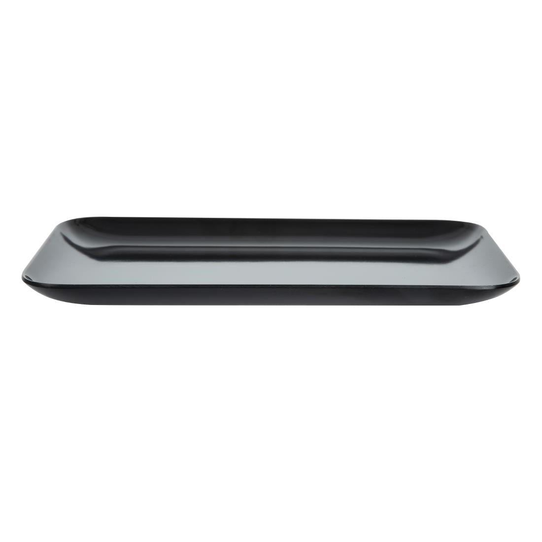 Dalebrook Melamine Small Rectangular Platter Black 240 x 160mm