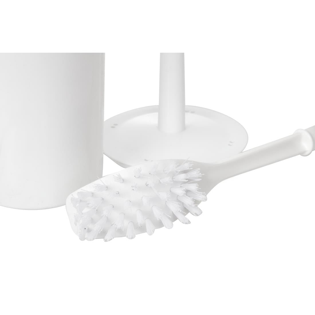 Jantex Toilet Brush and Holder White