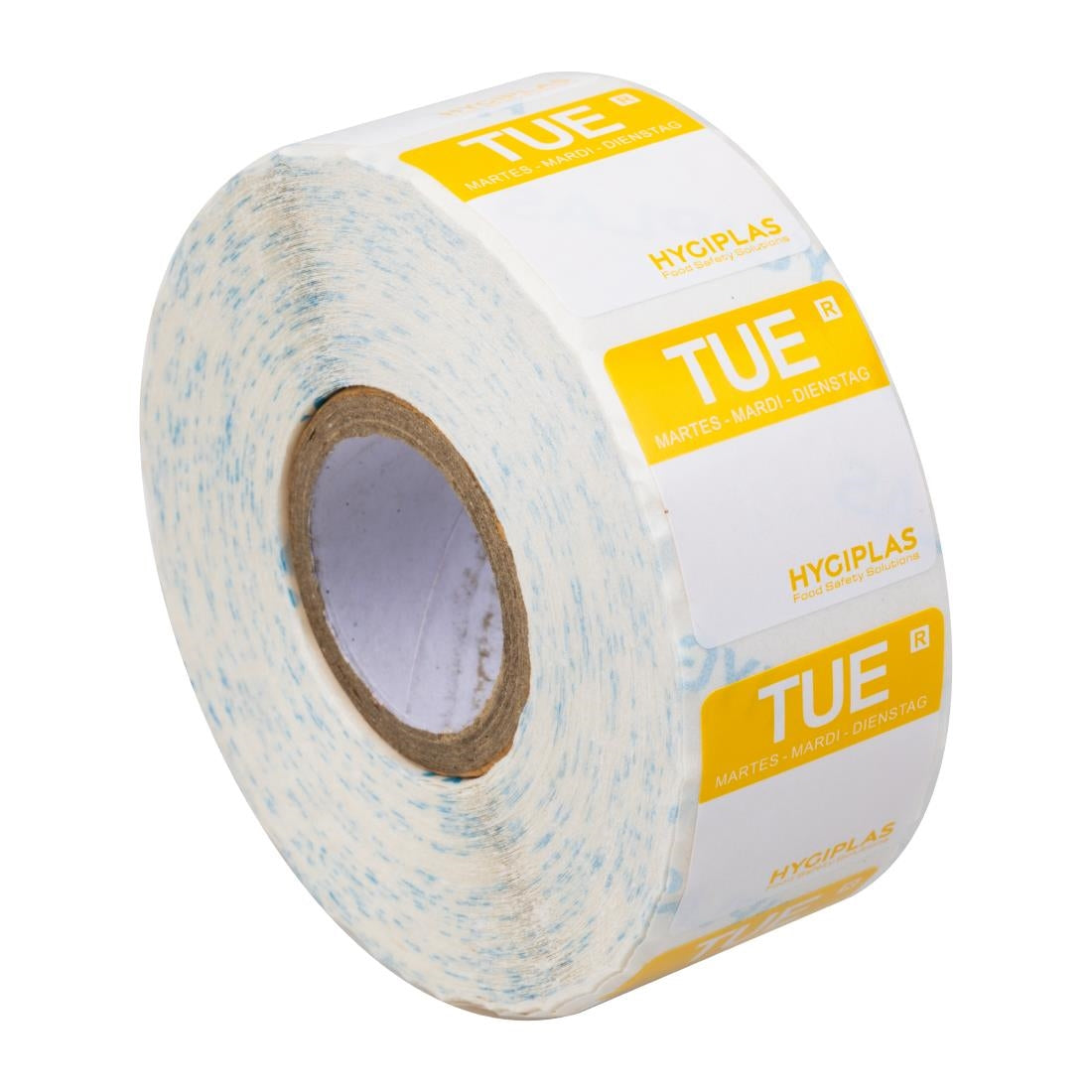 Hygiplas Removable Colour Coded Food Labels Tuesday (1000 Pack)