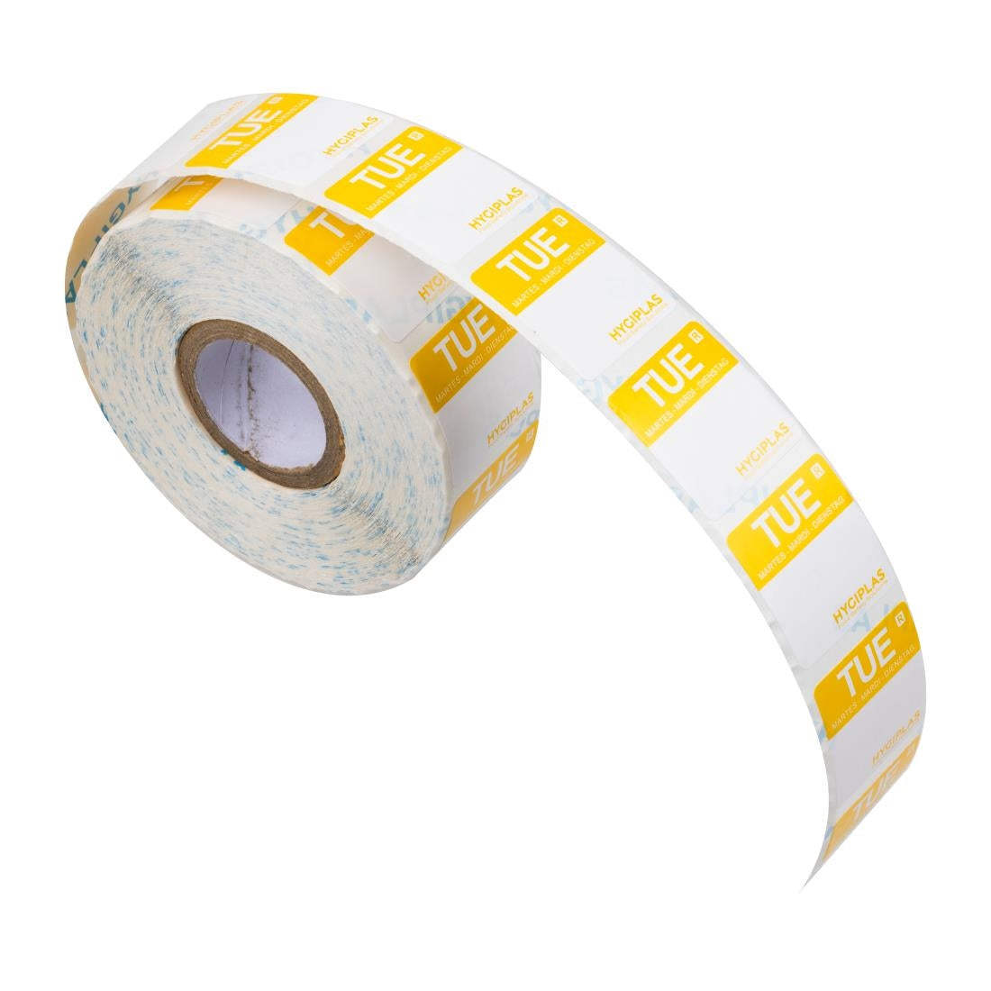 Hygiplas Removable Colour Coded Food Labels Tuesday (1000 Pack)