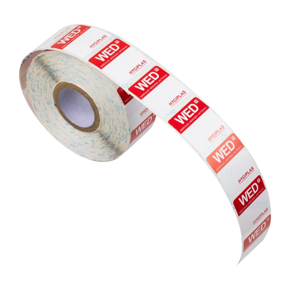 Hygiplas Removable Colour Coded Food Labels Wednesday (1000 Pack)
