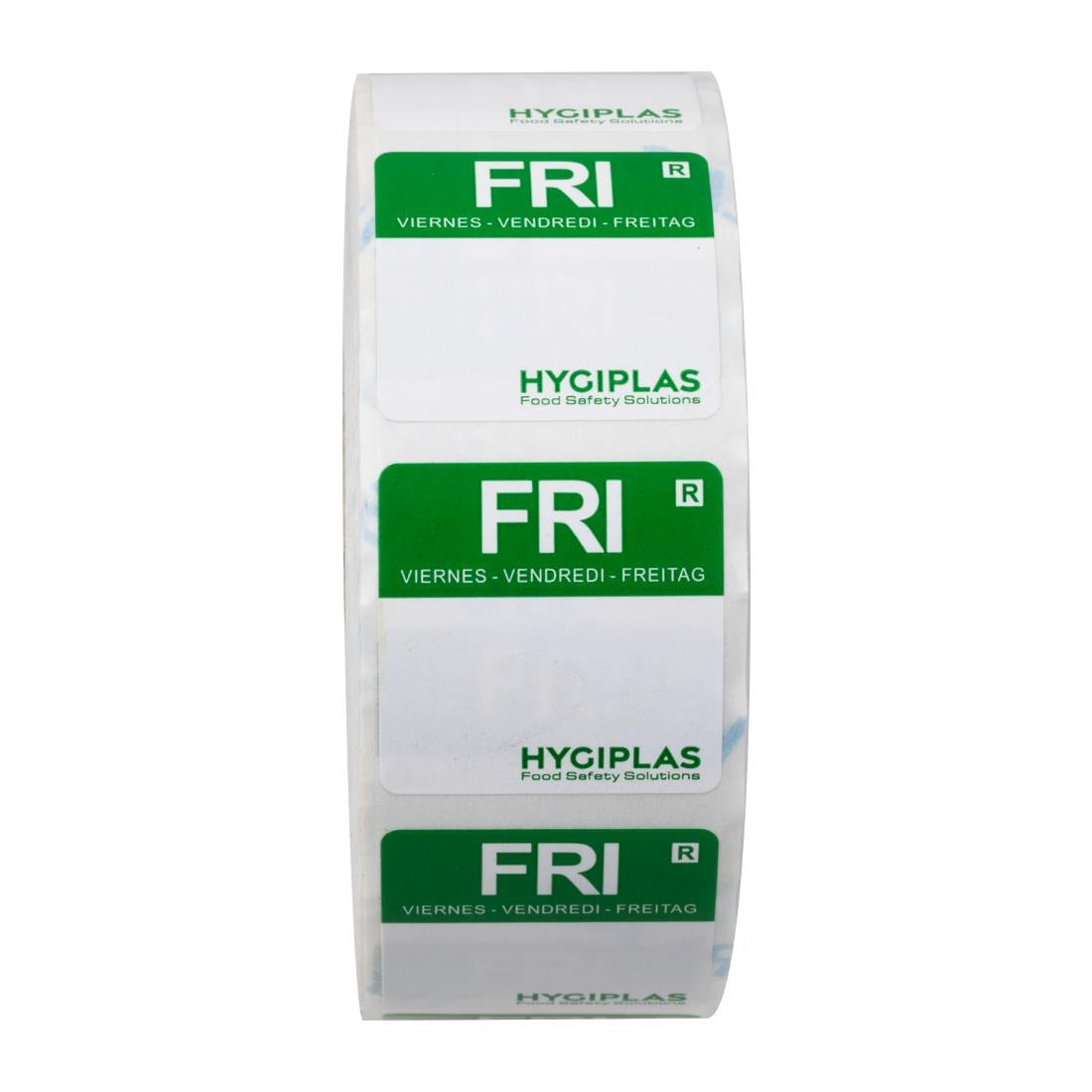 Hygiplas Removable Colour Coded Food Labels Friday (1000 Pack)
