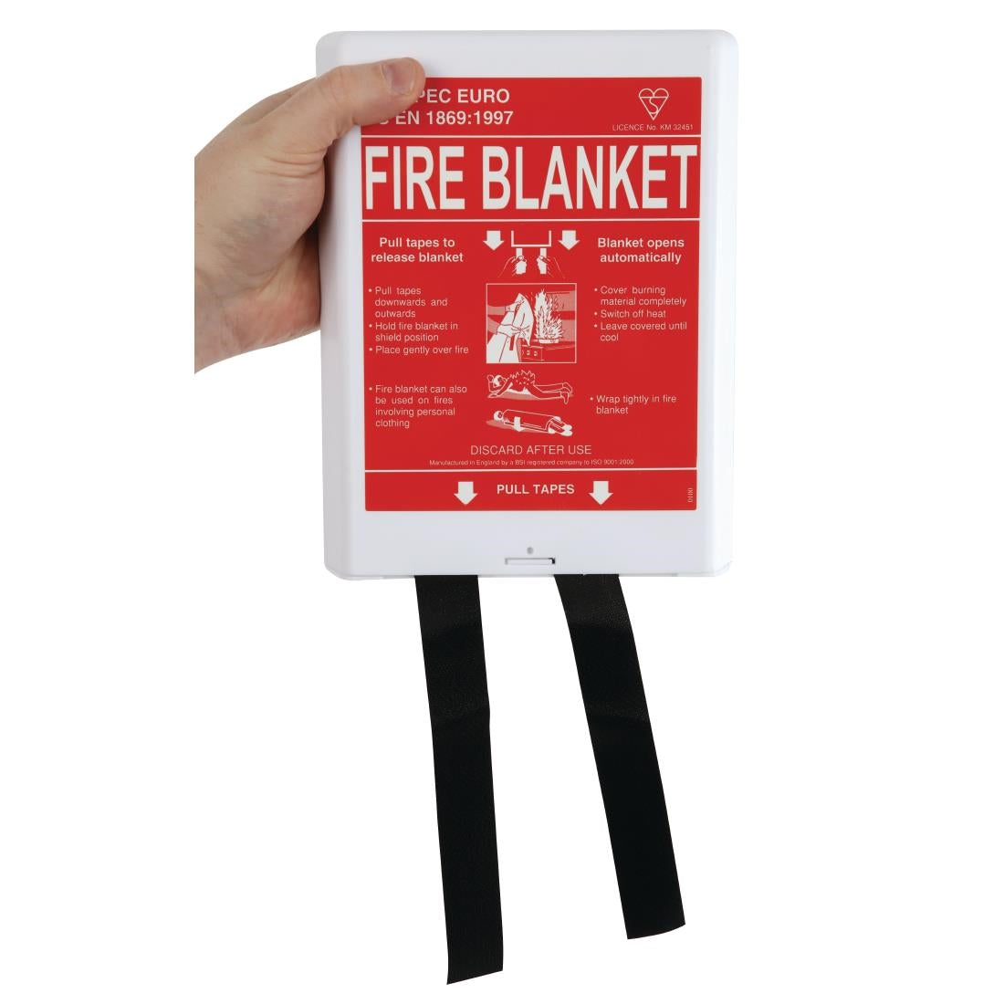 Quick Release Fire Blanket