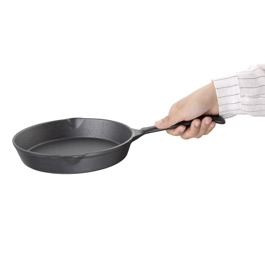 Vogue Round Cast Iron Skillet Pan 20cm