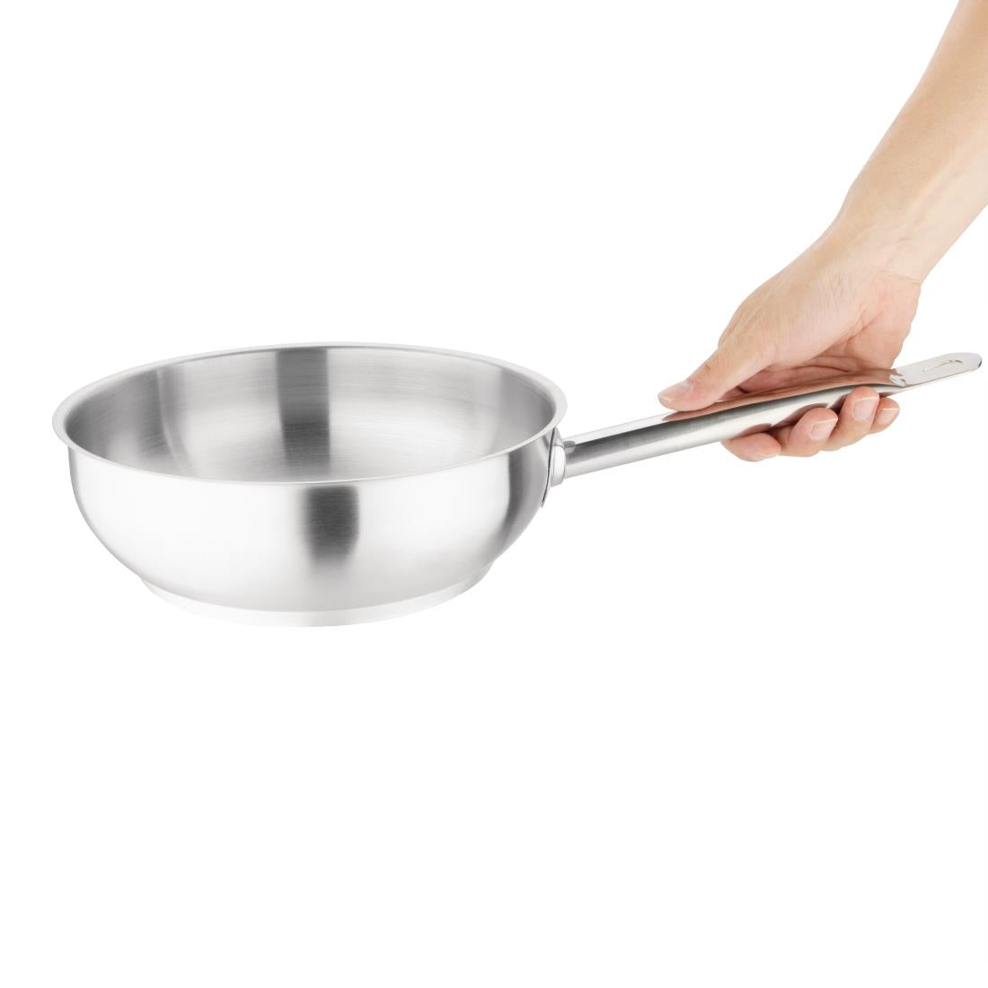 Vogue Stainless Steel Sauté Pan 24cm