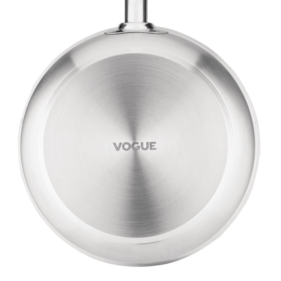 Vogue Stainless Steel Sauté Pan 24cm