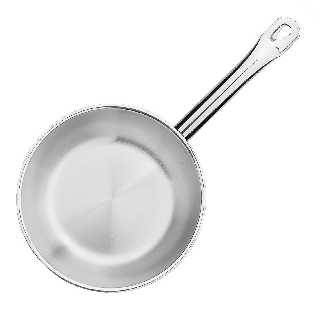 Vogue Stainless Steel Frying Pan 20cm