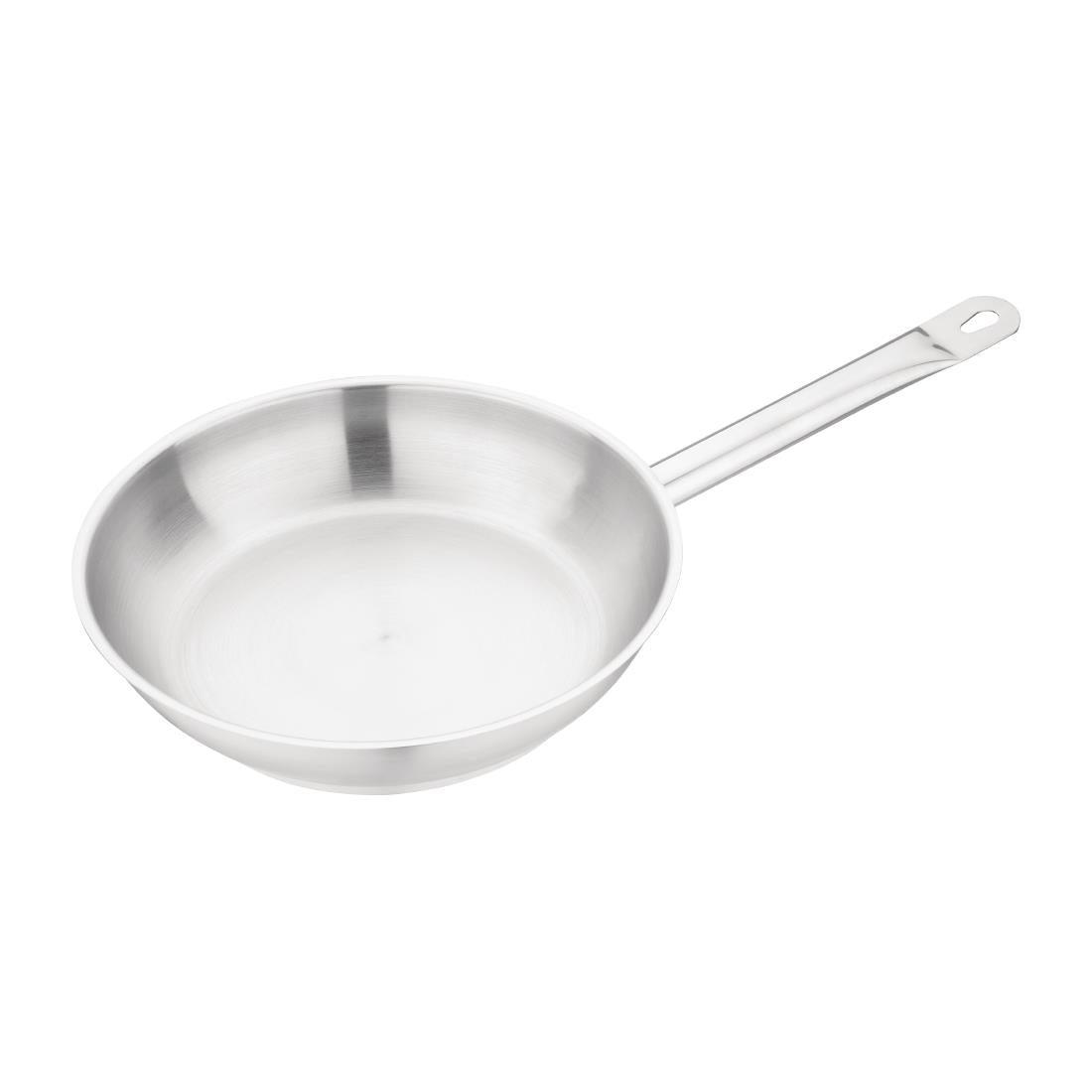 Vogue Stainless Steel Frying Pan 24cm