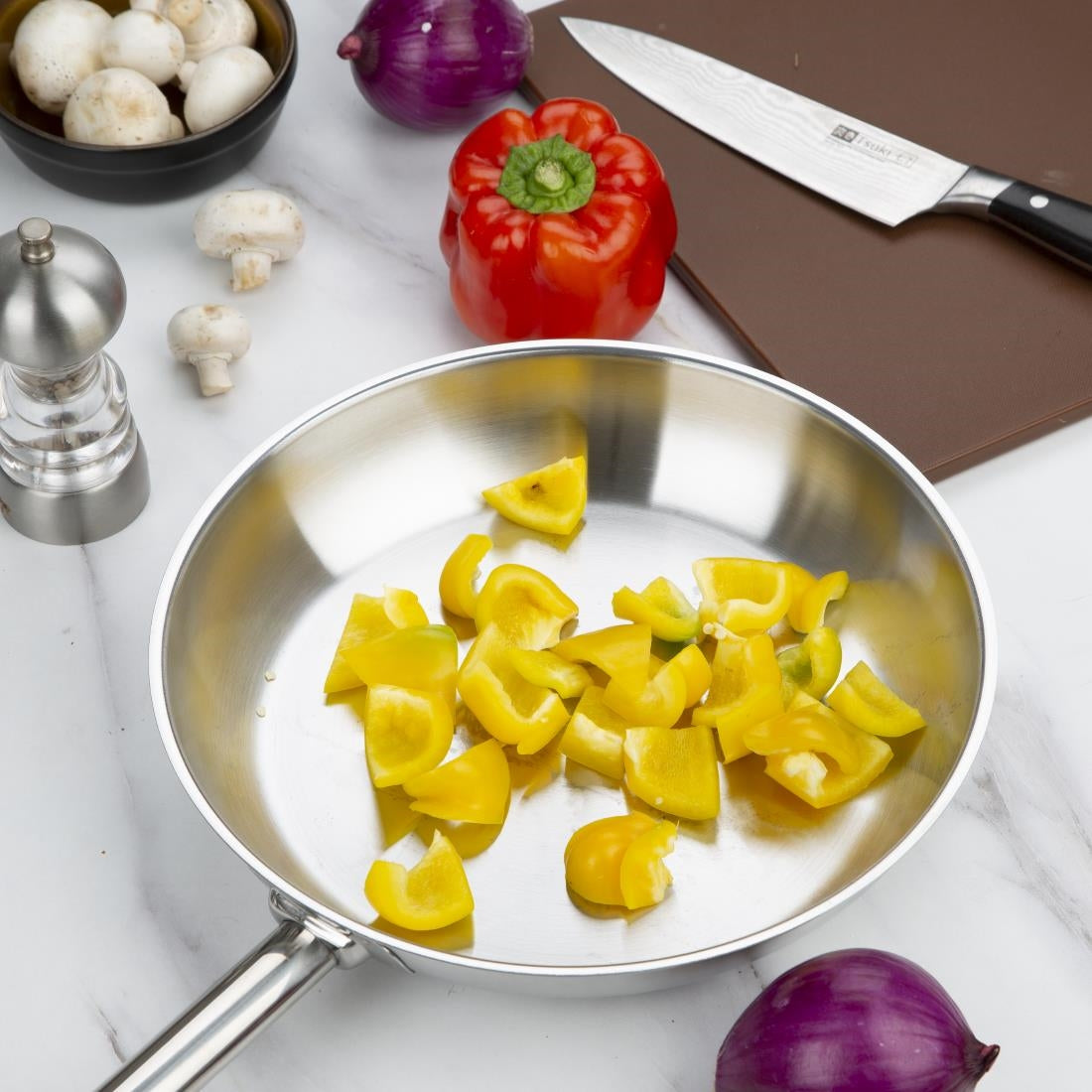 Stainless Steel Frying Pan