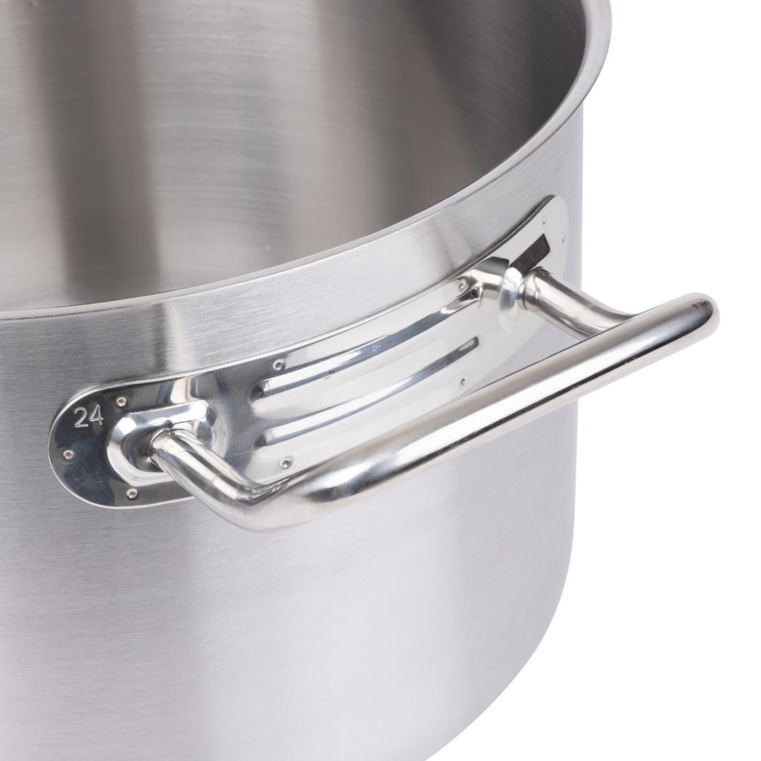 Vogue Stainless Steel Stew Pan 24cm