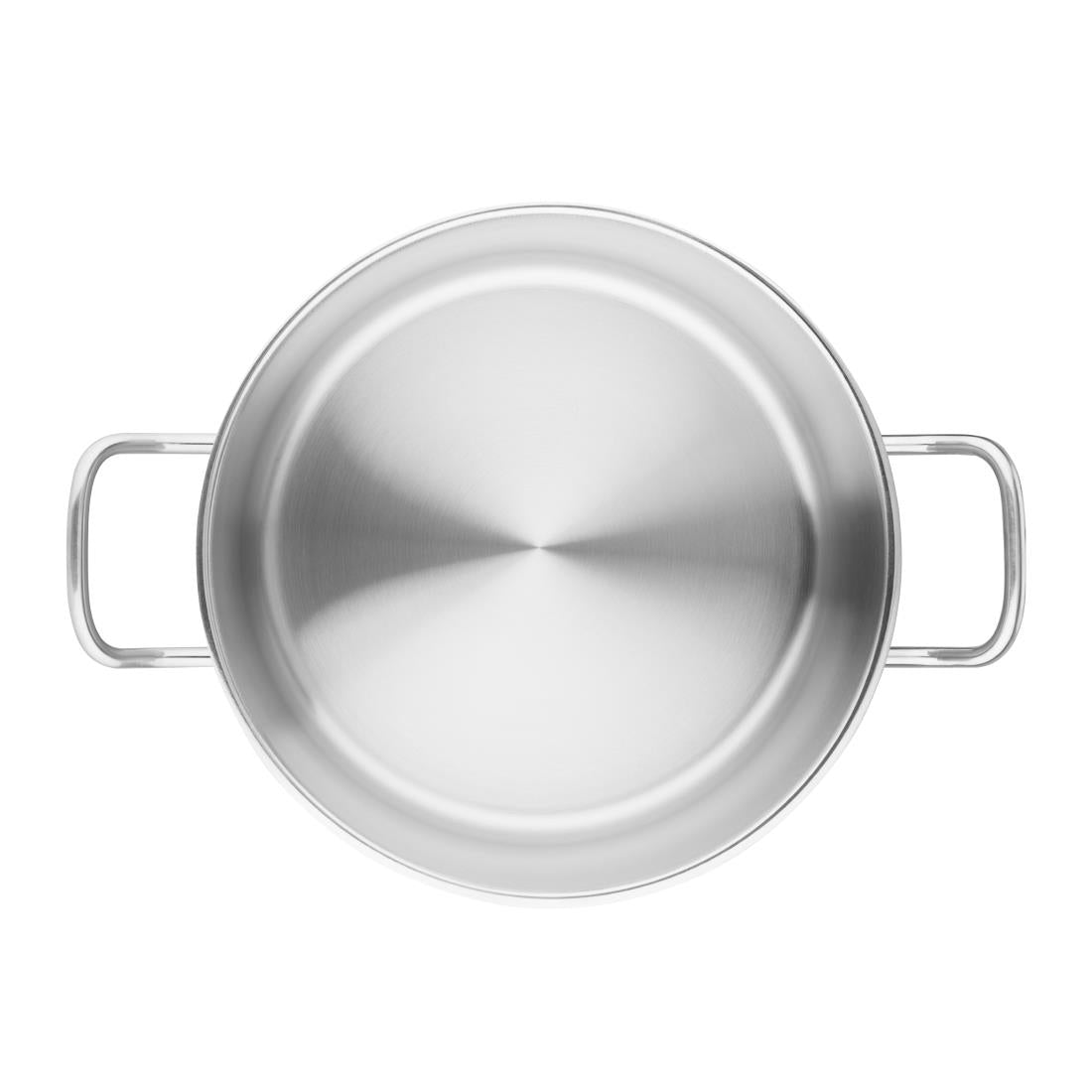 Vogue Stainless Steel Stew Pan 28cm