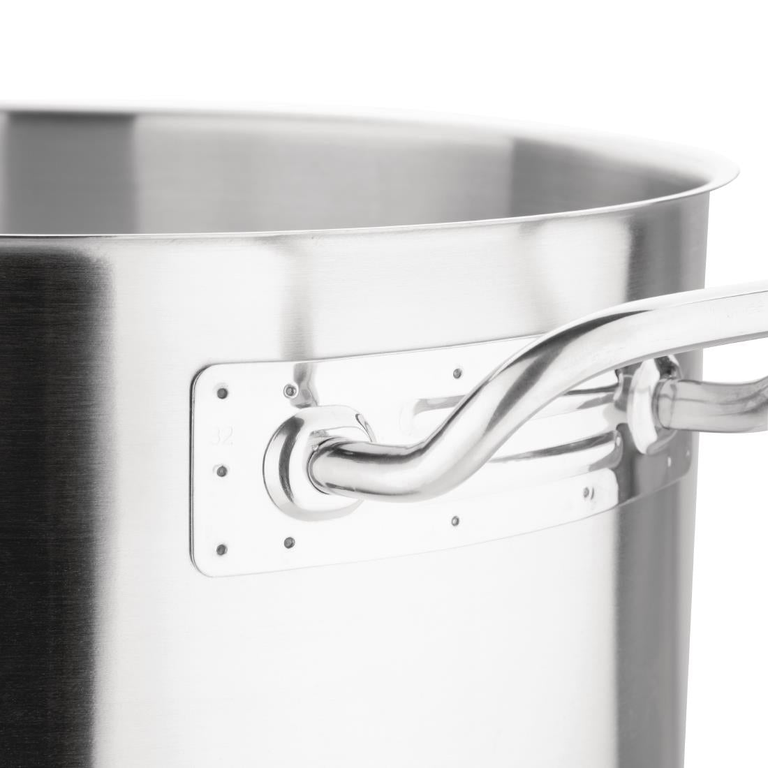 Vogue Stainless Steel Stew Pan 32cm