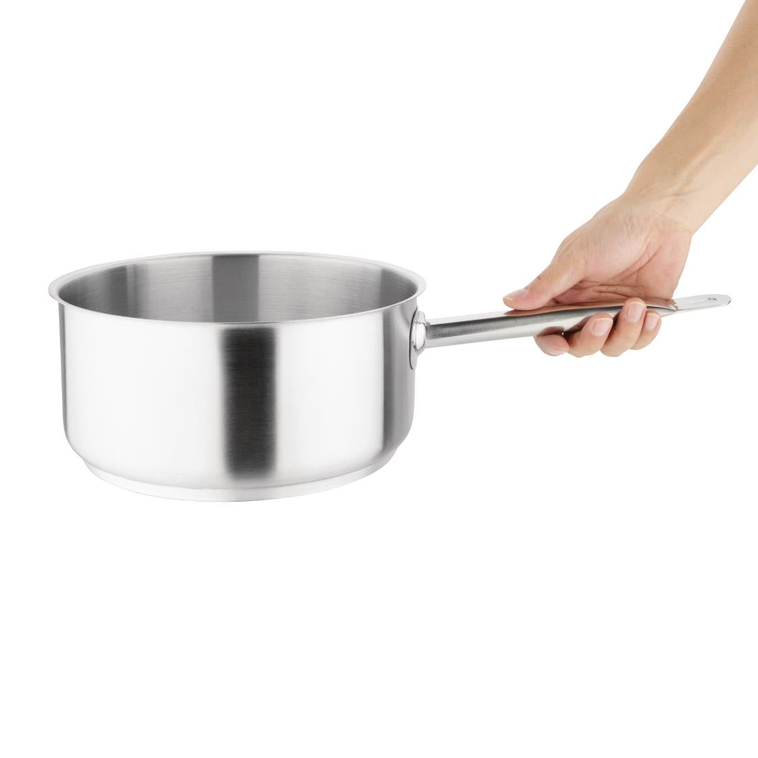 Vogue Stainless Steel Saucepan 24cm