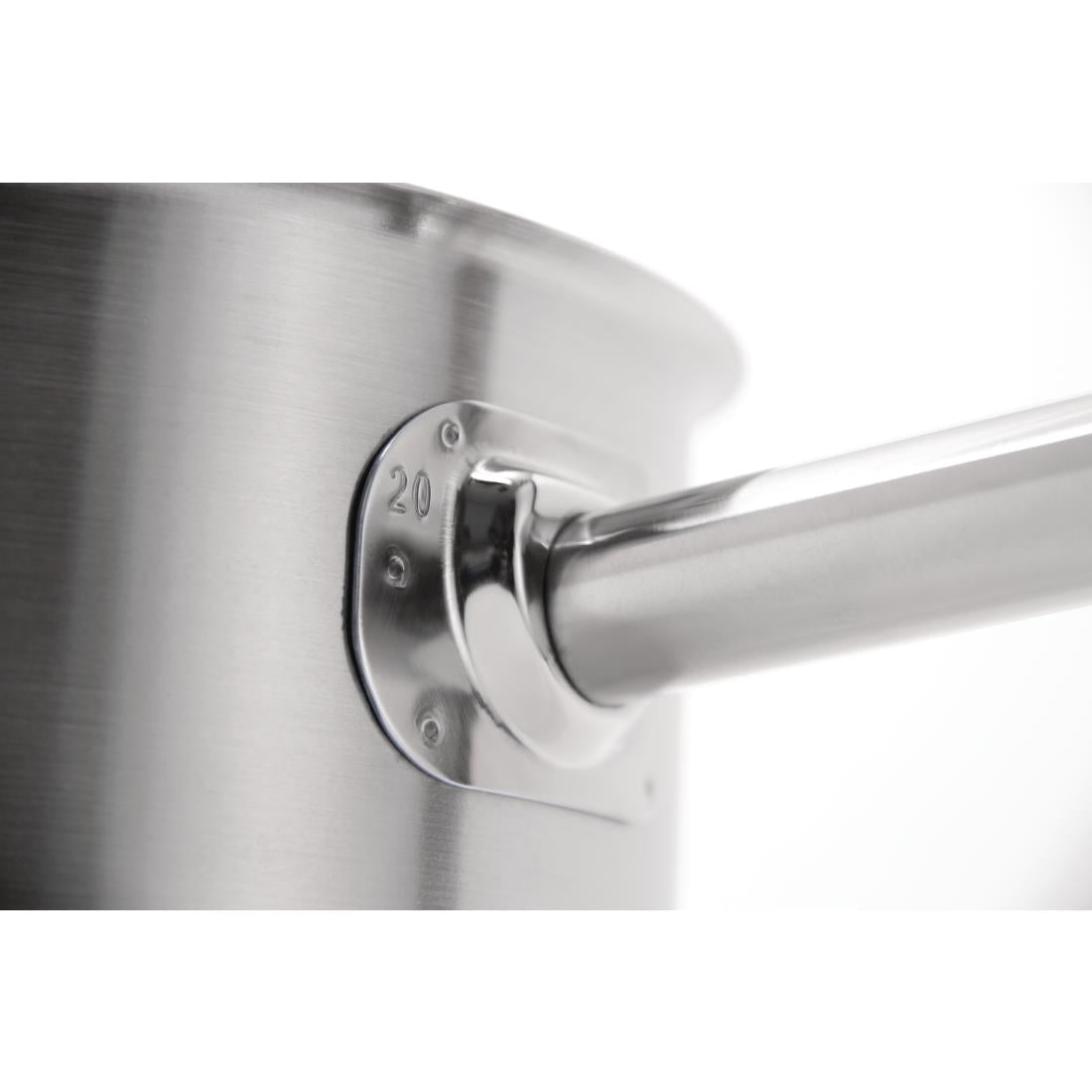 Vogue Stainless Steel Saucepan 28cm