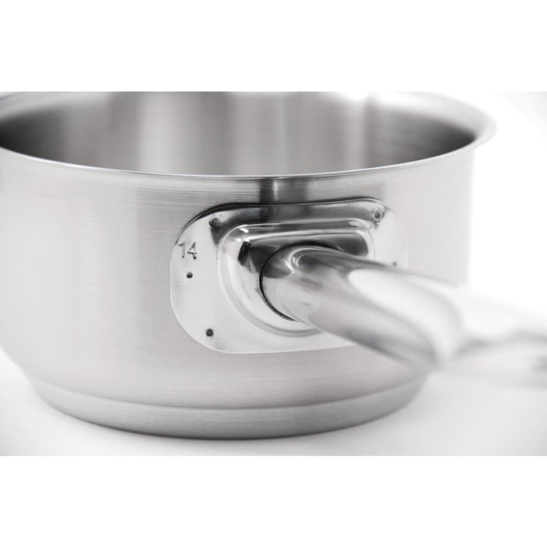 Vogue Stainless Steel Saucepan 28cm
