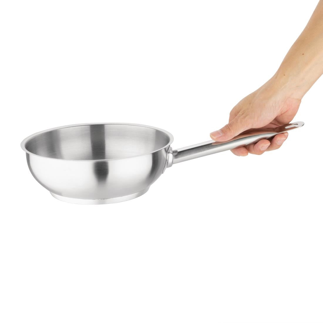 Vogue Stainless Steel Sauté Pan 20cm
