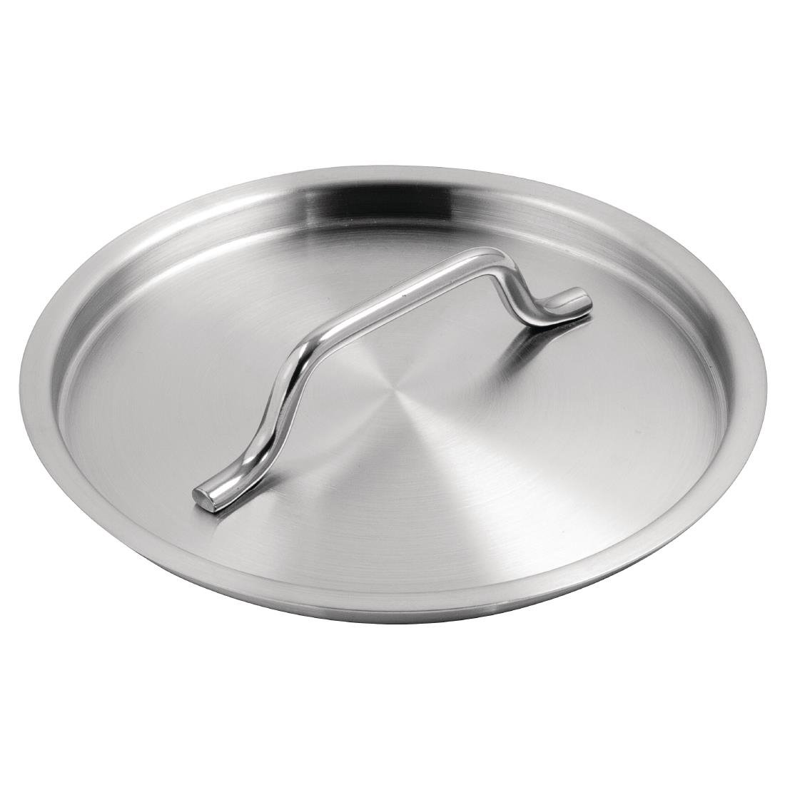 Vogue Stainless Steel Pan Lid 16cm