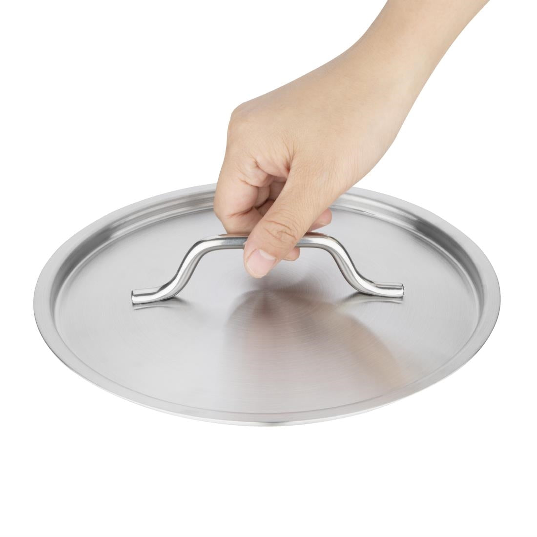 Vogue Stainless Steel Pan Lid 20cm