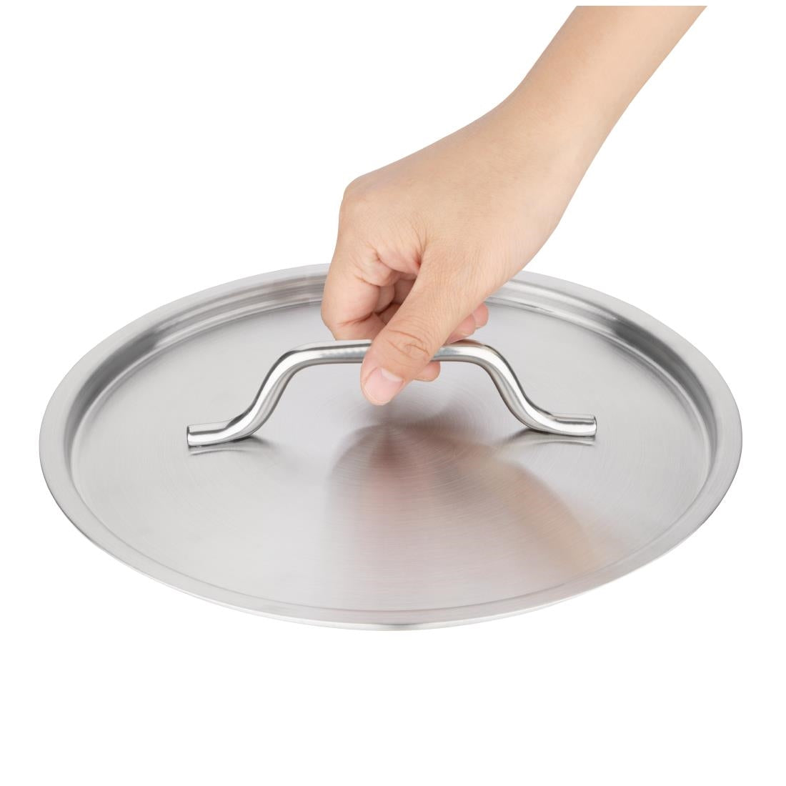 Vogue Stainless Steel Pan Lid 24cm